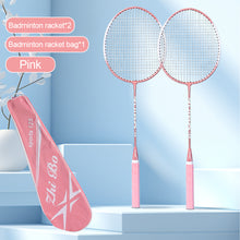 Load image into Gallery viewer, Fantasy Badminton Racket Set Professional Ultralight Iron Alloy Competition Training Racket Beatable Durable Sporting Goods