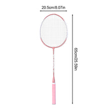 Load image into Gallery viewer, Fantasy Badminton Racket Set Professional Ultralight Iron Alloy Competition Training Racket Beatable Durable Sporting Goods
