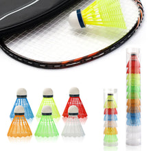 Load image into Gallery viewer, 6PCS/12PCS Children's Color Plastic Badminton Durable Training Special Badminton Outdoor Sports Entertainment Equipment