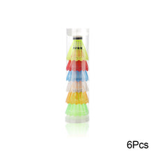 Load image into Gallery viewer, 6PCS/12PCS Children's Color Plastic Badminton Durable Training Special Badminton Outdoor Sports Entertainment Equipment