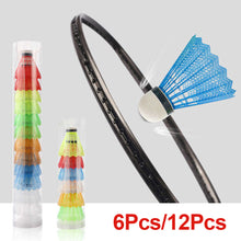 Load image into Gallery viewer, 6PCS/12PCS Children's Color Plastic Badminton Durable Training Special Badminton Outdoor Sports Entertainment Equipment