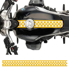 Load image into Gallery viewer, 50cm/20inch Motorcycle Checkered Racing Stripes Tank Decals Decoration Stickers DIY Fuel Tank Sticker Waterproof Accessories