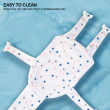 Load image into Gallery viewer, 5 Buckles Adjustable Baby Bath Cushion Bed Newborn Bathtub Net Infant Bath Supporter Mat Anti-Slip Bathing Tub Pillow Nonslip Shower Cradle for 0-2Years