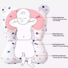 Load image into Gallery viewer, Baby Bath Seat Support Bed Newborn Bathtub Mat Infant Bath Supporter Cushion Anti-Slip Bathing Tub Pillow Nonslip Shower Cradle for 0-18 Months