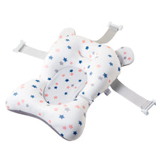 Load image into Gallery viewer, Baby Bath Seat Support Bed Newborn Bathtub Mat Infant Bath Supporter Cushion Anti-Slip Bathing Tub Pillow Nonslip Shower Cradle for 0-18 Months