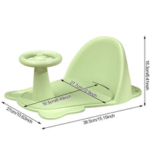 Load image into Gallery viewer, Baby Tub Seat Bathtub Pad Mat Chair Safety Anti Slip Newborn Infant Baby Care Children Cute Bathing Seat for 6-36 Months
