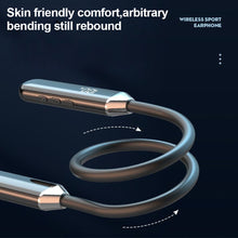 Load image into Gallery viewer, BNR Neckband 5.2 Bluetooth Headphones Extra Long Standby Stereo Noise Reduction Earplug Sports Headphones With Digital Display