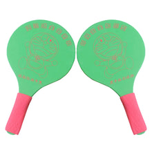 Load image into Gallery viewer, Badminton Racket Big-Headed Ball Set Thick Cartoon Three Feather Ball Racket Children Indoor Activities Props