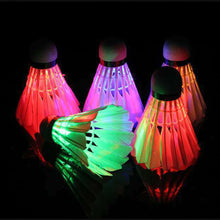 Load image into Gallery viewer, 1PC LED Night Luminoust Badminton Beatable Durable Training Special Badminton Outdoor Sports Entertainment Goose Feather Ball
