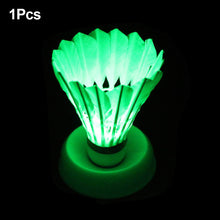 Load image into Gallery viewer, 1PC LED Night Luminoust Badminton Beatable Durable Training Special Badminton Outdoor Sports Entertainment Goose Feather Ball