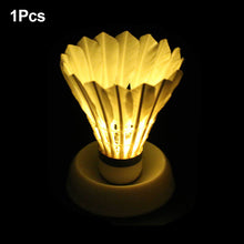 Load image into Gallery viewer, 1PC LED Night Luminoust Badminton Beatable Durable Training Special Badminton Outdoor Sports Entertainment Goose Feather Ball