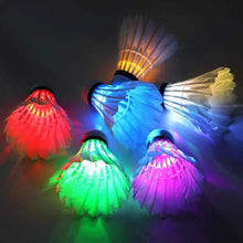Load image into Gallery viewer, 1PC LED Night Luminoust Badminton Beatable Durable Training Special Badminton Outdoor Sports Entertainment Goose Feather Ball