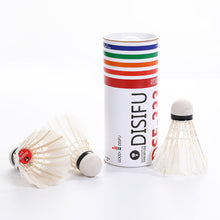 Load image into Gallery viewer, 3PCS/6PCS Duck Feather Badminton Cork Ball Head Beatable Stabilize Match Training Special Badminton