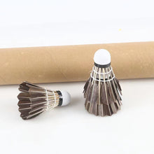 Load image into Gallery viewer, 3/6/12PCS Black Duck Feather Badminton Beatable And Durable Beginner Competition Training Badminton