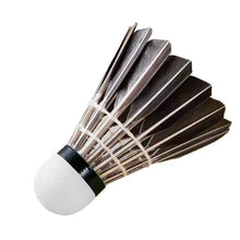 Load image into Gallery viewer, 3/6/12PCS Black Duck Feather Badminton Beatable And Durable Beginner Competition Training Badminton