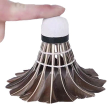 Load image into Gallery viewer, 3/6/12PCS Black Duck Feather Badminton Beatable And Durable Beginner Competition Training Badminton