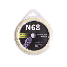 Load image into Gallery viewer, 1 Roll 0.61/0.68/0.7MM Badminton Racket String High Elastic Resistance Training Special Ball Line Badminton Racket Maintenance Accessories