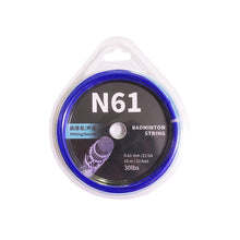 Load image into Gallery viewer, 1 Roll 0.61/0.68/0.7MM Badminton Racket String High Elastic Resistance Training Special Ball Line Badminton Racket Maintenance Accessories