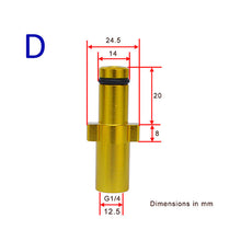 Load image into Gallery viewer, Car Wash Metal Adapter Foam Nozzle Foam Generator Foam High Pressure Washer Soap Foamer for Nilfisk Karcher Huter Elitech Lavor Kranzle