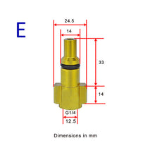 Load image into Gallery viewer, Car Wash Metal Adapter Foam Nozzle Foam Generator Foam High Pressure Washer Soap Foamer for Nilfisk Karcher Huter Elitech Lavor Kranzle