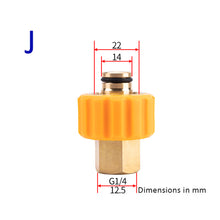 Load image into Gallery viewer, Car Wash Metal Adapter Foam Nozzle Foam Generator Foam High Pressure Washer Soap Foamer for Nilfisk Karcher Huter Elitech Lavor Kranzle