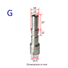 Load image into Gallery viewer, Car Wash Metal Adapter Foam Nozzle Foam Generator Foam High Pressure Washer Soap Foamer for Nilfisk Karcher Huter Elitech Lavor Kranzle