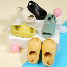 Load image into Gallery viewer, New Fashion Sandals For Babies Children Bathroom Slippers Summer Solid Color Anti Slip Soft Sole Kid Slippers Boys and Girls Cute Home Shoes