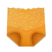 Load image into Gallery viewer, High-waisted Lace Panties For Women Ladies Sexy Mesh Panties Seamless Underwear Briefs Transparent Silk Women Cotton Health Knickers Lingerie