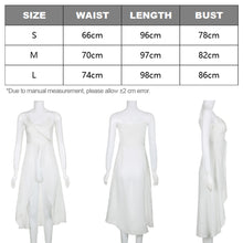 Load image into Gallery viewer, 2024 Spring Summer Dress Sleeveless White Top Holiday Vacation Dresses Women Beach Sundress Sexy White Long V-neck Vest Out of the Ordinary