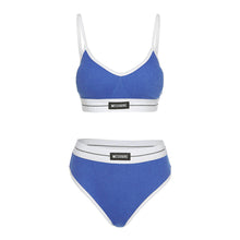 Load image into Gallery viewer, Women Seamless Bra Set Medium Waist Panties Bralette Sexy Lingerie Set Vneck Sport Brassiere Female Cotton Underwear Set