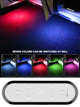 Load image into Gallery viewer, Car Door Lights Emergency Signal Lamp LED Welcome Light Control USB Charging Magnetic Auto Open Door Safe Anti-collision