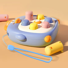 Load image into Gallery viewer, Cartoon Duck Montessori Baby Knocking Toys Mini Whack-a-Mole Pinch Finger Decompression Toy Educational Birthday Gift Toddler Toy
