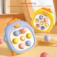 Load image into Gallery viewer, Cartoon Duck Montessori Baby Knocking Toys Mini Whack-a-Mole Pinch Finger Decompression Toy Educational Birthday Gift Toddler Toy