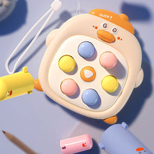 Load image into Gallery viewer, Cartoon Duck Montessori Baby Knocking Toys Mini Whack-a-Mole Pinch Finger Decompression Toy Educational Birthday Gift Toddler Toy