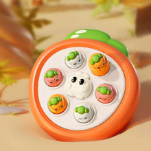 Load image into Gallery viewer, Cartoon Carrot Montessori Baby Knocking Toys Mini Whack-a-Mole Pinch Finger Decompression Toy Educational Birthday Gift Toddler Toy