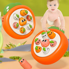 Load image into Gallery viewer, Cartoon Carrot Montessori Baby Knocking Toys Mini Whack-a-Mole Pinch Finger Decompression Toy Educational Birthday Gift Toddler Toy