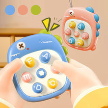 Load image into Gallery viewer, Cartoon Dinosaur Montessori Baby Knocking Toys Mini Whack-a-Mole Pinch Finger Decompression Toy Educational Birthday Gift Toddler Toy