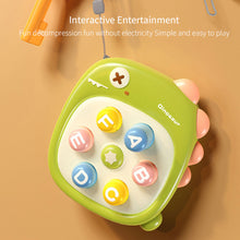 Load image into Gallery viewer, Cartoon Dinosaur Montessori Baby Knocking Toys Mini Whack-a-Mole Pinch Finger Decompression Toy Educational Birthday Gift Toddler Toy