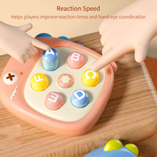 Load image into Gallery viewer, Cartoon Dinosaur Montessori Baby Knocking Toys Mini Whack-a-Mole Pinch Finger Decompression Toy Educational Birthday Gift Toddler Toy