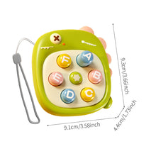 Load image into Gallery viewer, Cartoon Dinosaur Montessori Baby Knocking Toys Mini Whack-a-Mole Pinch Finger Decompression Toy Educational Birthday Gift Toddler Toy