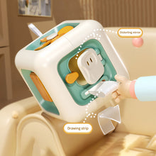 Load image into Gallery viewer, 6 in 1 Montessori Cube Toys Sensory Baby Practice Skills Toddler Busy Board Educational Learning Toys For Babies Over 6 Months