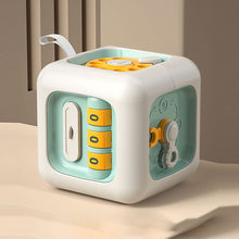Load image into Gallery viewer, 6 in 1 Montessori Cube Toys Sensory Baby Practice Skills Toddler Busy Board Educational Learning Toys For Babies Over 6 Months