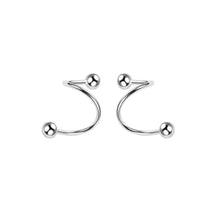 Load image into Gallery viewer, Sweet Caring Earrings for Girls Cute S-shaped Wrapped Earrings Small Fresh Personality Five Pointed Star Niche Spring Earrings