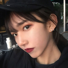 Load image into Gallery viewer, Sweet Caring Earrings for Girls Cute S-shaped Wrapped Earrings Small Fresh Personality Five Pointed Star Niche Spring Earrings