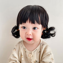 Load image into Gallery viewer, Baby Cute Girl Short Curly Hair Princess Wig Hat Children's Photography Hundred Days Baby Hair Accessories