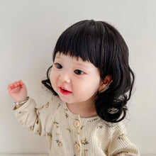Load image into Gallery viewer, Baby Cute Girl Short Curly Hair Princess Wig Hat Children's Photography Hundred Days Baby Hair Accessories