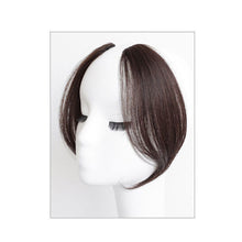 Load image into Gallery viewer, Women's Short Air Bangs Wig Natural Artificial Bangs Mid Split Single Clip Curly Wig Synthetic Hair Bangs Basic Style