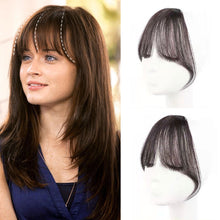 Load image into Gallery viewer, Bangs Wig Piece Lightweight Air Bangs Wig Piece Female Forehead Wig Piece Synthetic Fake Air Bangs Hair Styling Tools