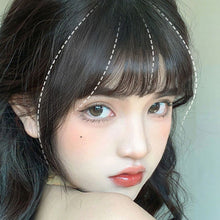 Load image into Gallery viewer, Bangs Wig Piece Lightweight Air Bangs Wig Piece Female Forehead Wig Piece Synthetic Fake Air Bangs Hair Styling Tools