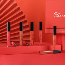 Load image into Gallery viewer, 8pcs Eight Velvet Matte Lip Glaze Set Lipstick Long lasting Moisturizing Not Easy to Stain Cup Coloring Waterproof Student Lipstick